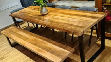 "Recapturing Dependability: The Charm of Reclaimed Wood Dining Tables"